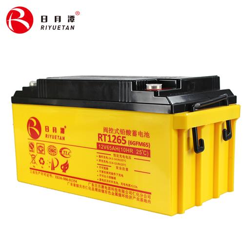 豪门国际12V65AH RT系列EPS专用的标准AGM铅酸蓄电池